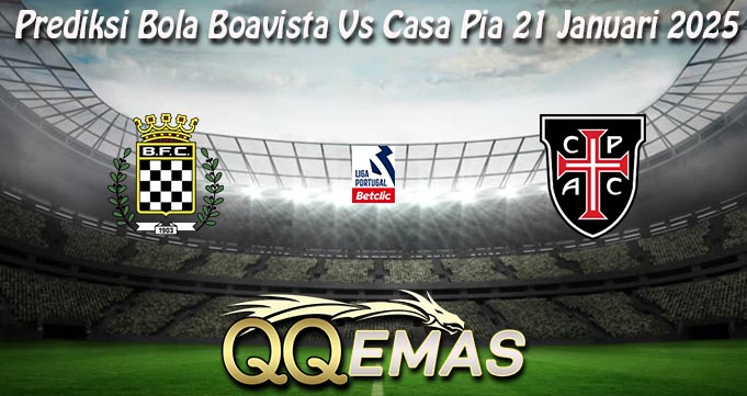 Prediksi Bola Boavista Vs Casa Pia 21 Januari 2025